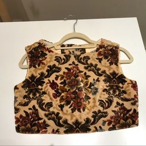 gorgeous vintage crop top